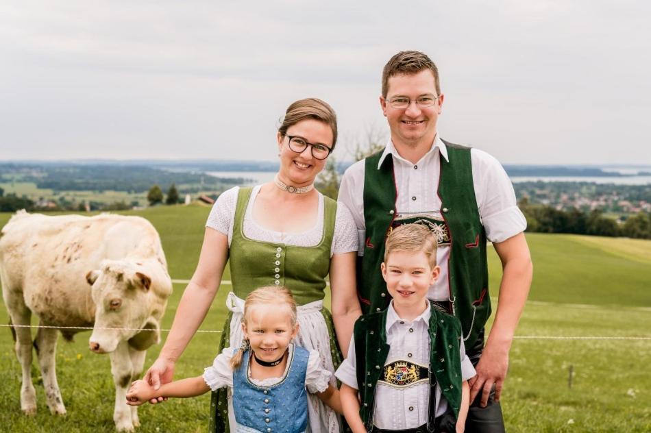 Schleipfnerhof Urlaub Auf Dem Bauernhof Villa Bernau am Chiemsee Kültér fotó